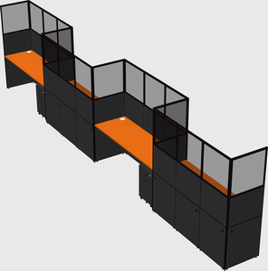 Cabines rectangulaires