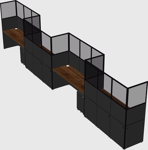 Rectangular cubicles
