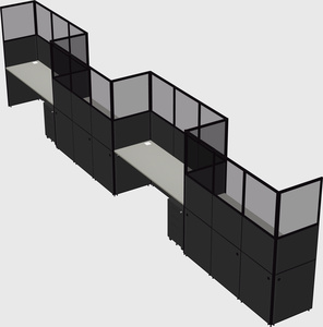 Rectangular cubicles