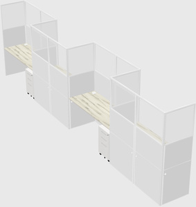 Rectangular cubicles