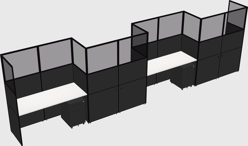 Rectangular cubicles