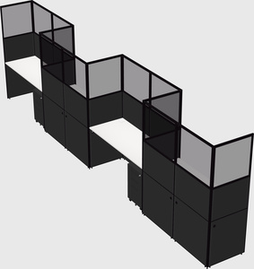 Rectangular cubicles
