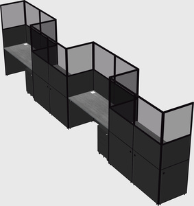 Cabines rectangulaires