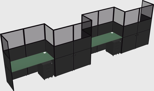 Cabines rectangulaires