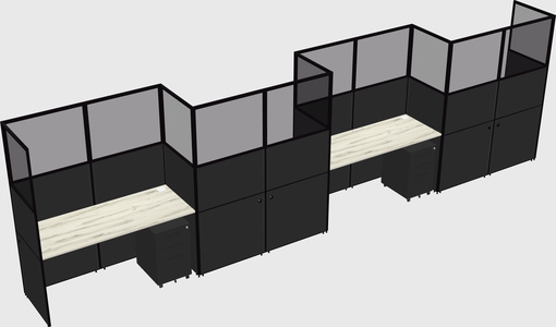 Rectangular cubicles