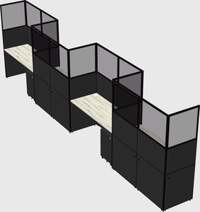 Rectangular cubicles