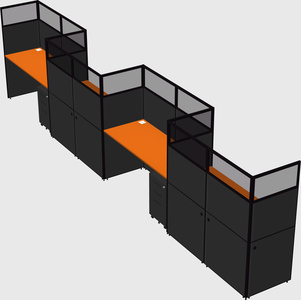 Cabines rectangulaires