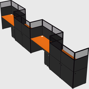Cabines rectangulaires