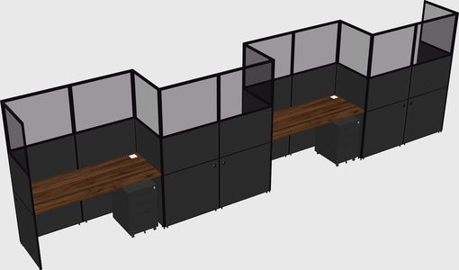 Cabines rectangulaires