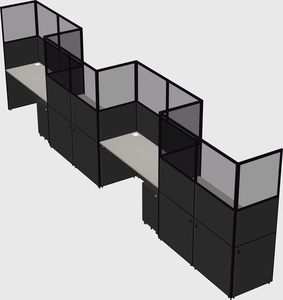 Rectangular cubicles