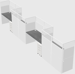 Rectangular cubicles