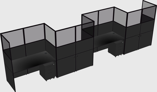 Rectangular cubicles