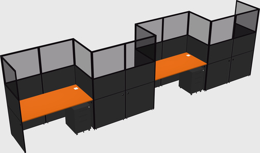 Rectangular cubicles