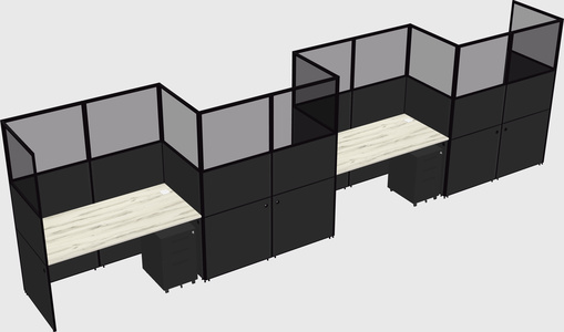 Rectangular cubicles