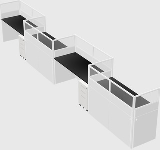 Rectangular cubicles