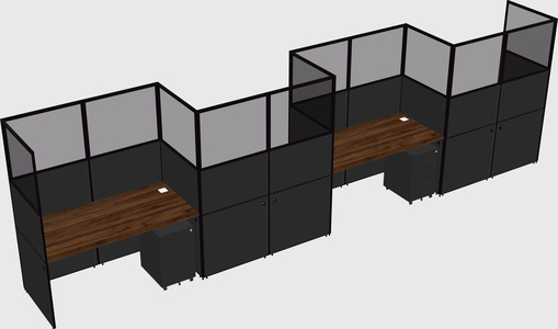 Rectangular cubicles