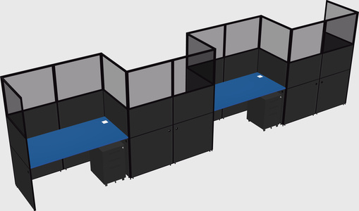 Rectangular cubicles