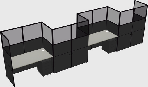 Rectangular cubicles