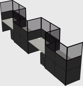 Rectangular cubicles