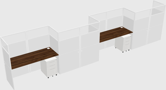 Rectangular cubicles