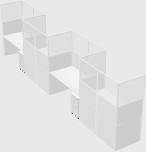 Rectangular cubicles