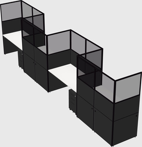 Cabines rectangulaires