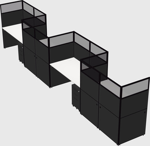 Rectangular cubicles