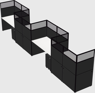 Rectangular cubicles