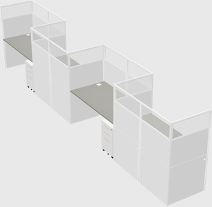 Cabines rectangulaires