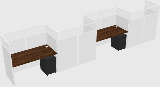 Rectangular cubicles