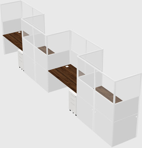 Cabines rectangulaires