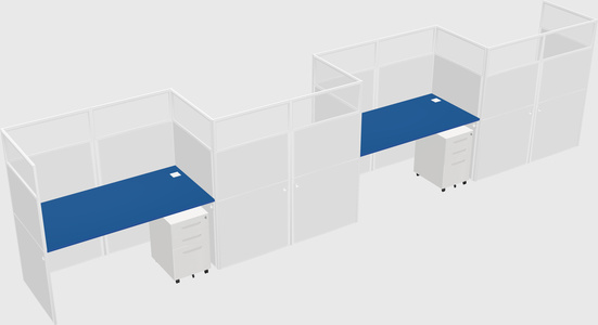 Rectangular cubicles
