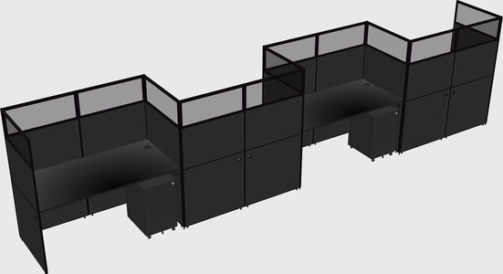 Rectangular cubicles