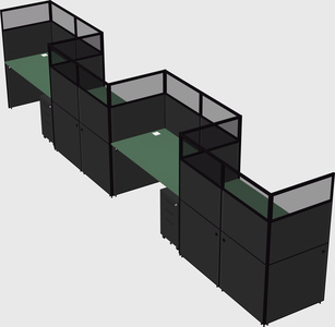 Cabines rectangulaires