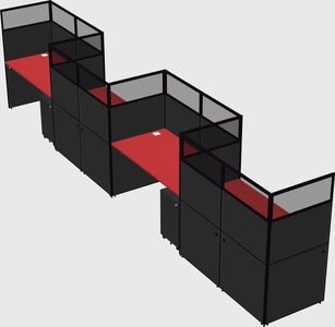 Rectangular cubicles