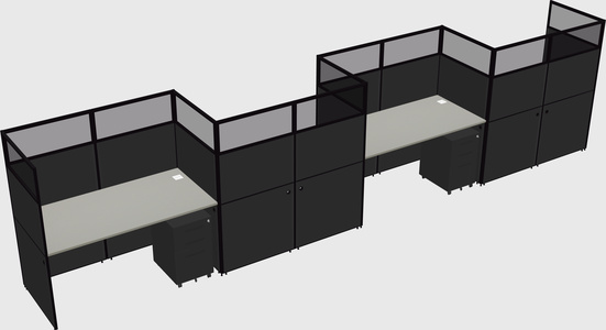 Rectangular cubicles