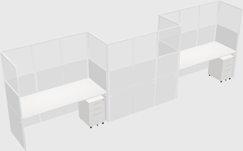 Cabines rectangulaires