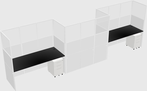 Cabines rectangulaires