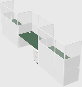 Rectangular cubicles