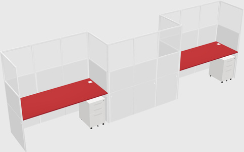 Cabines rectangulaires