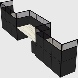 Rectangular cubicles