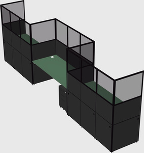 Rectangular cubicles