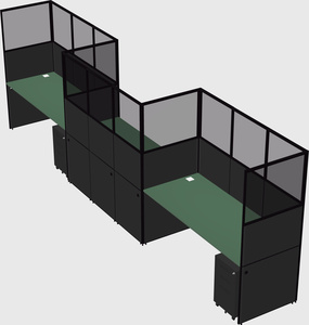 Rectangular cubicles