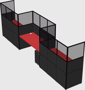 Rectangular cubicles