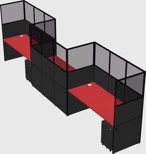 Rectangular cubicles