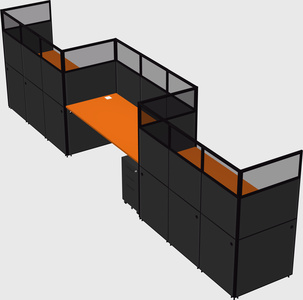 Rectangular cubicles