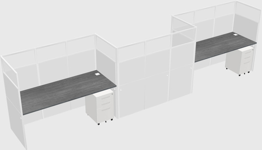 Cabines rectangulaires