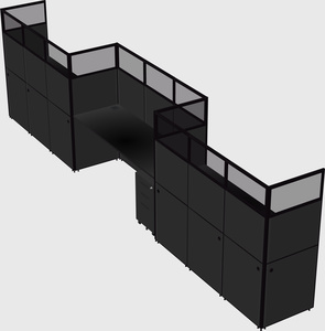 Rectangular cubicles
