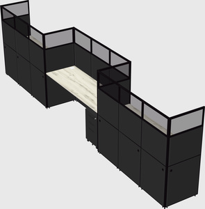 Rectangular cubicles