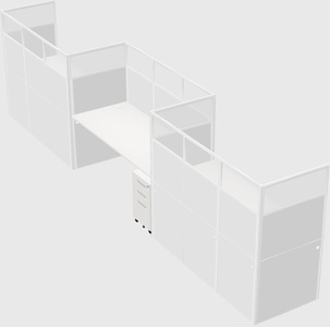 Rectangular cubicles
